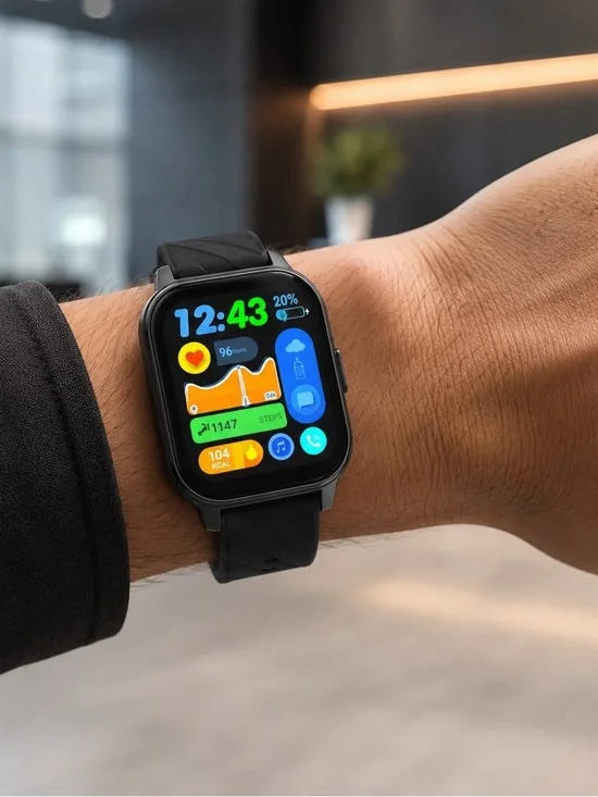 Smart Fitness Watch - Black