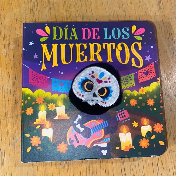 NEW Puppet Book Dia De Los Muertos