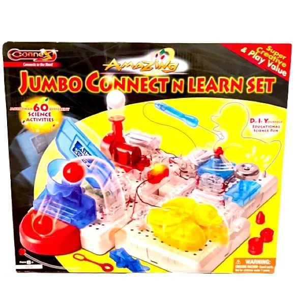NWT- Connect- Jumbo Connect & Learn Set
