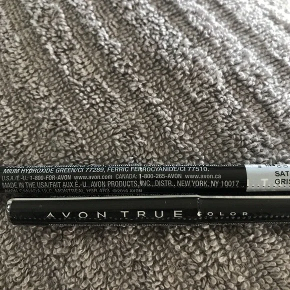 AVON TRUE COLOR GLIMMERSTICKS EYE LINER SATURN GREY (LOT OF 2) SEALED