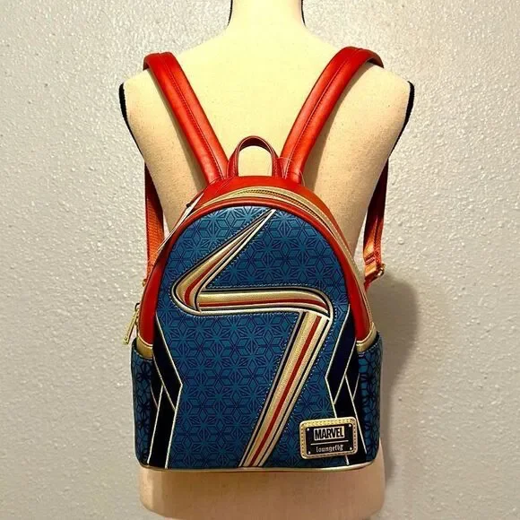NEW Disney Ms. Marvel loungerfly mini backpack