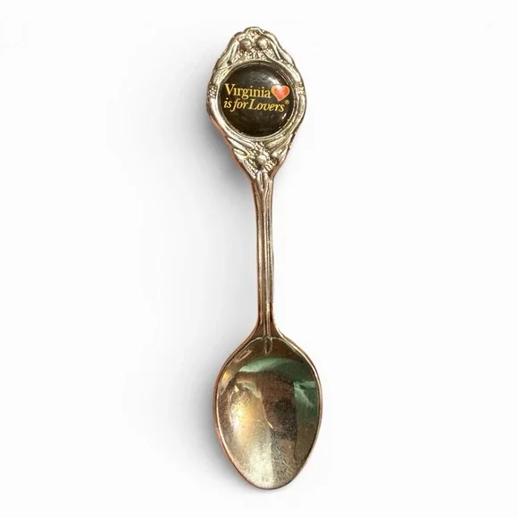 Vintage Souvenir Spoon‎ US Collectible Virginia Is For Lovers