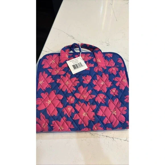 Vera Bradley Art Poppies Hanging Travel Organizer