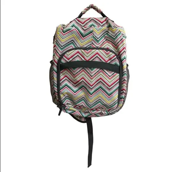 thirty-one Backpack Sling Bag Camera Diaper Bag Hiking Party Punch Chevron