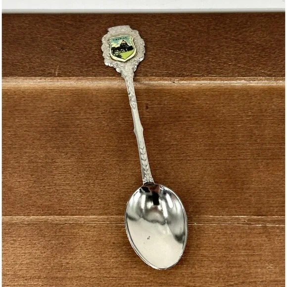 Vintage Tiberias Israel Souvenir Collector Spoon Crest Travel‎ Memorabilia