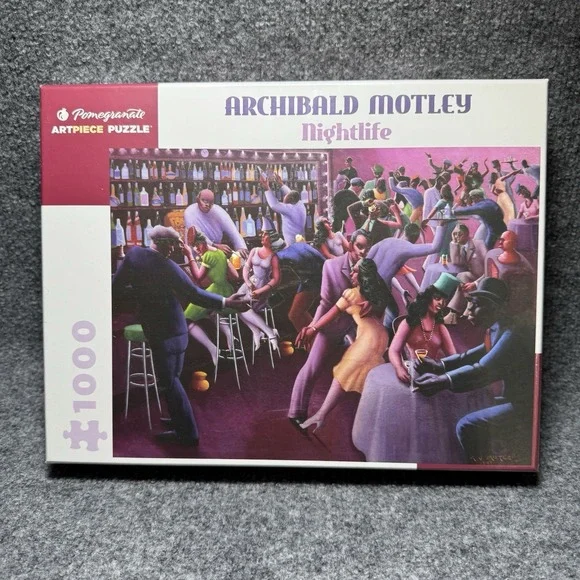 Pomegranate Archibald Motley Nightlife 1000 Piece Jigsaw Puzzle NEW‎ SEALED
