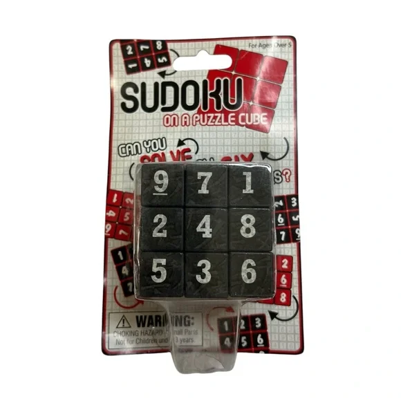 Sudoku Puzzle Cube