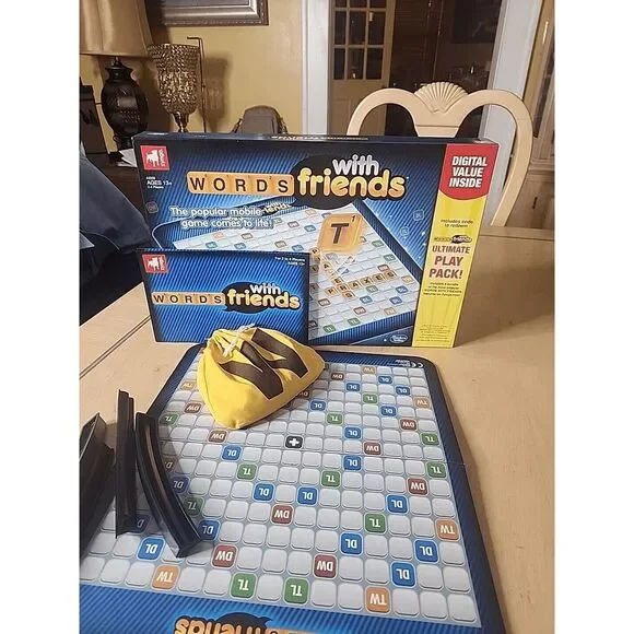 Words with Friends Boardgame by Hasbro - 100% Complete