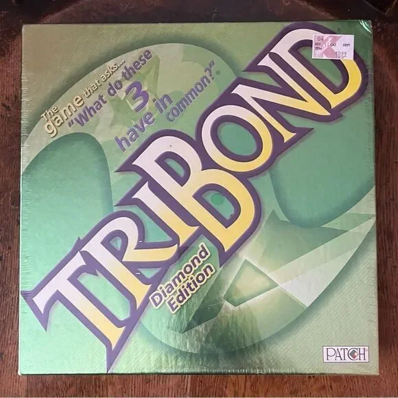 TRIBOND Board Game Diamond Edition 1998 SEALED Ages 12+ By Patch NEW vintage