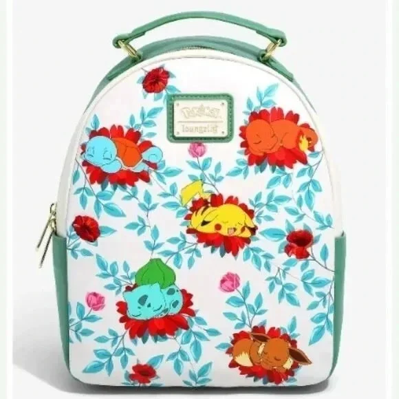 Loungefly Pokémon Sleeping Floral Mini Backpack Exclusive‎