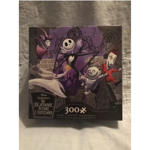 NEW Walt Disney The Nightmare Before Christmas 300 Piece Puzzle