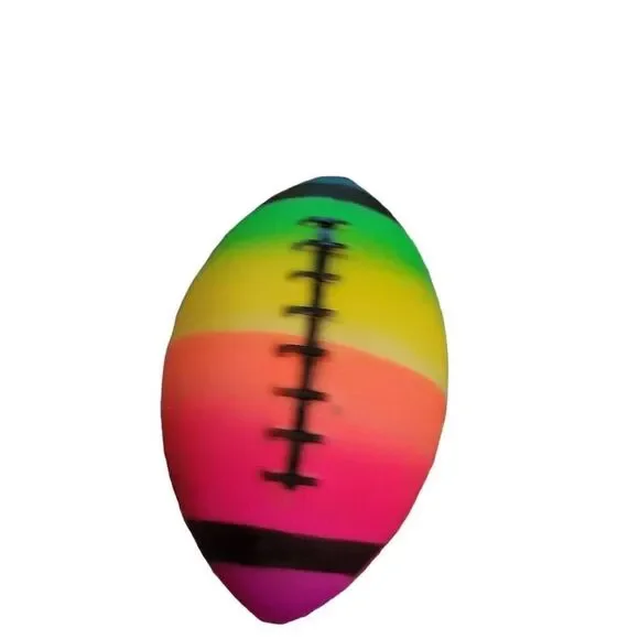 7in Rainbow Football