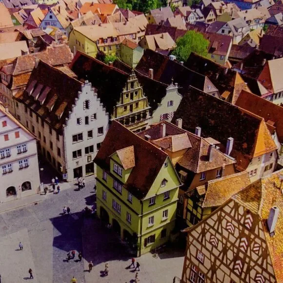 Big Ben 1000 Piece Puzzle Medieval Town Rothenberg Germany
