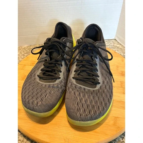 Reebok Nano 8 Flexweave Mens Training Shoes Black Solar Yellow CN2977