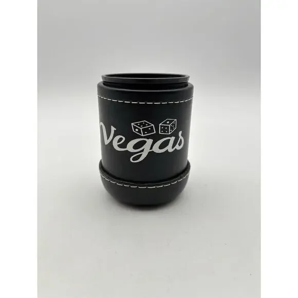 Las Vegas Gaming Deluxe Dice Cup Very Good Condition