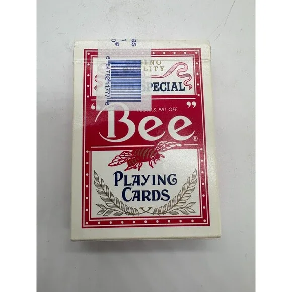 New York Las Vegas Casino Bee Playing Cards Cambric Finish Diamond Back