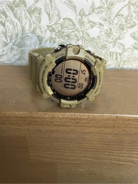 Digital Sports Watch - Sand/Tan