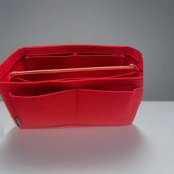 OhMyStyle Bag Organizer Red Zipper Pouch