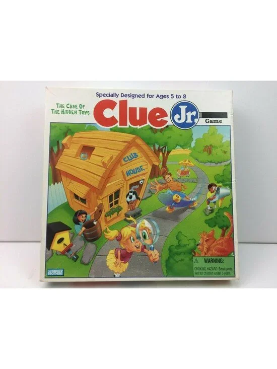 Clue Jr Case of The Hidden Toys by Parker Brothers 1995 Replacement Pieces