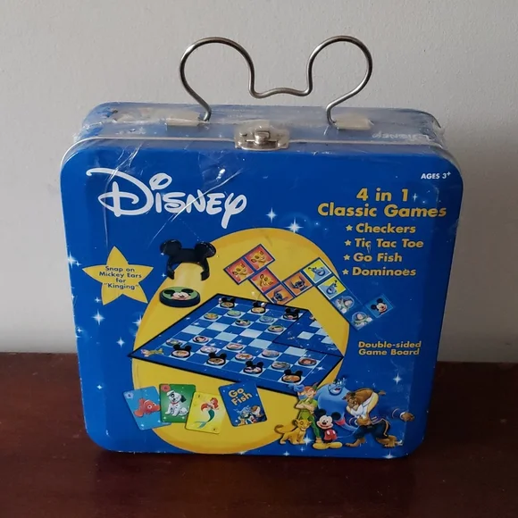 Vintage NWT 2005 Disney 4 in 1 Games Sealed