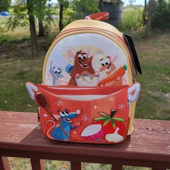 Loungefly Disney Pixar Moments Ratatouille Cooking Pot Mini Backpack