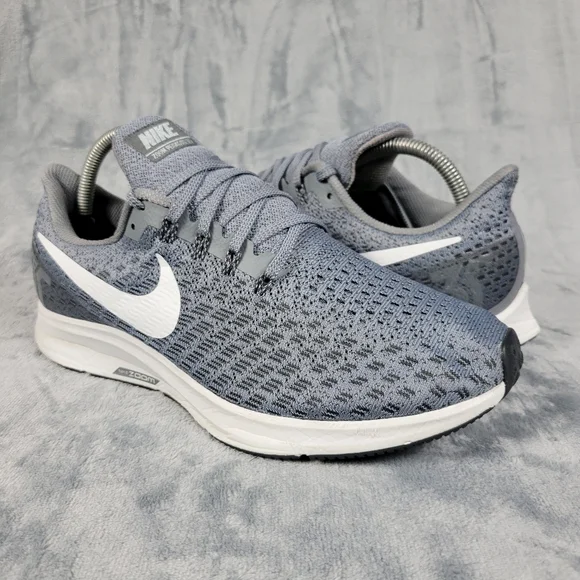 Nike Air Zoom Pegasus 35 Gray Running Shoes Mens Size 8 942854-005