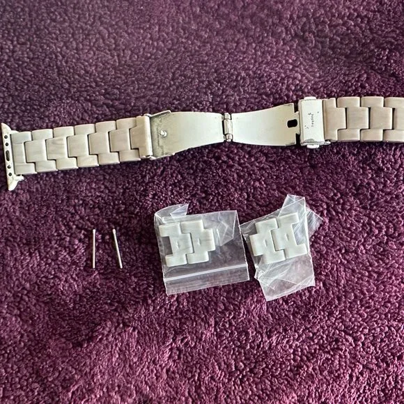 Target heyday - Apple Watch Band White / Black Marble
