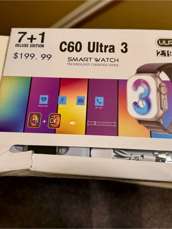 Ultra 3 Smart Watch - Purple