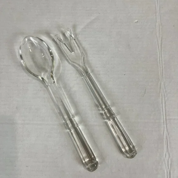 Vintage Glass Serving Set, 10