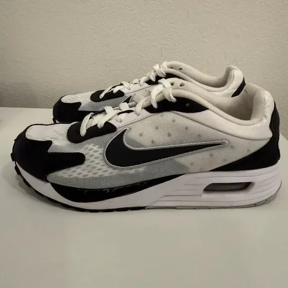 Nike Air Max Solo White Black DX3666-100 Men’s Size 7.5 Sneakers Streetwear