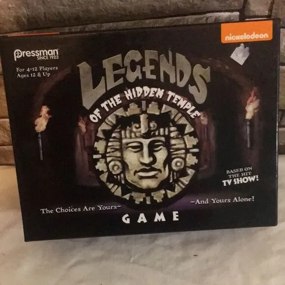Legends of the Hidden Temple Game - Black