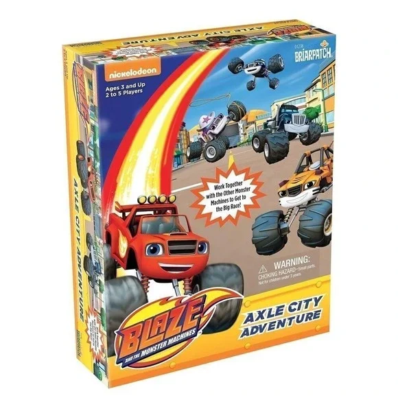 Nickelodeon Blaze and the Monster Machines‎ Axle City Adventure Board Game New