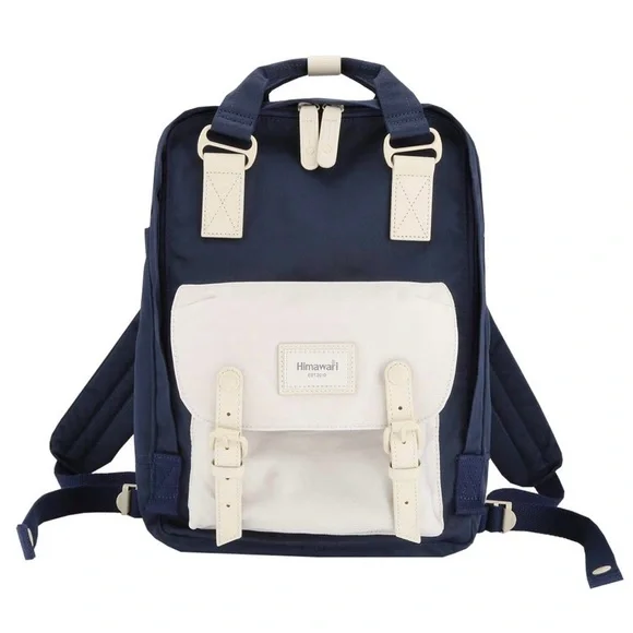 HIMAWARI School Vintage College Travel Bag/ Backpack 14in Laptop Bag