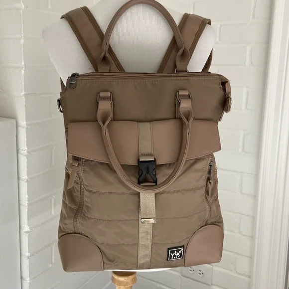Classic Stylish YLK Gear Tan Computer Laptop Professional Work Bag/Backpack