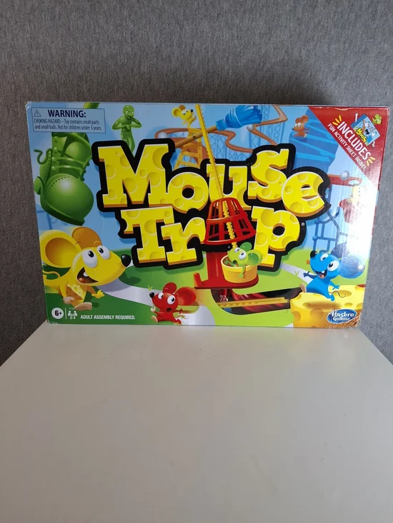 Hasbro Mouse Trap Kids Board Game - Bright Multi-Color