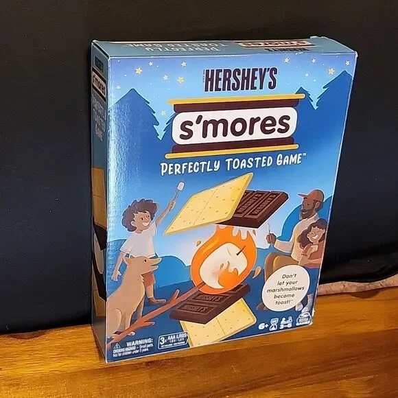 Hershey's  S'mores Perfectly Toasted Board Game  3-6 players Age 6+
