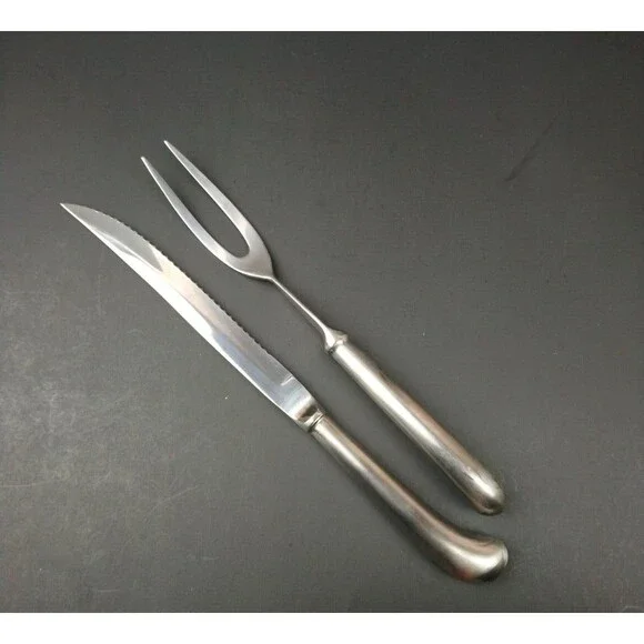 VTG Stainless Steel Carving Set Marked Korea