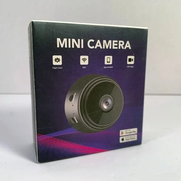 Mini Camera App‎ Controlled, WiFi, Night Vision, HD Image, New