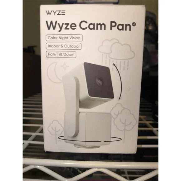 WYZE Cam Pan v3‎ Indoor/Outdoor IP65-Rated 1080p Pan/Tilt/Zoom Wi-Fi Smart Home