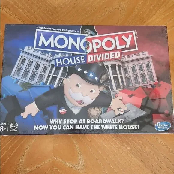 Monopoly house Divided boardgame