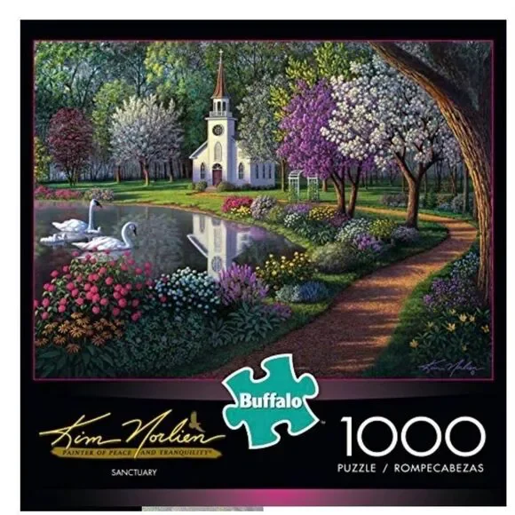 Buffalo Games – Kim Norlien – Sanctuary – 1000 Piece Jigsaw Puzzle NEW