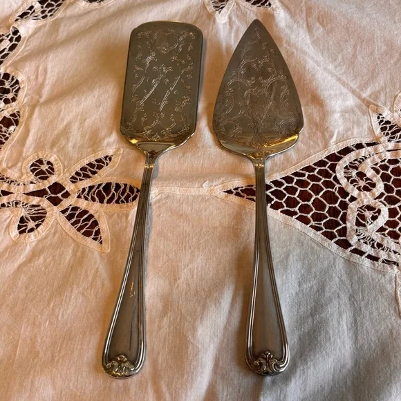 Gorham Silver Serving Utensil Duo Vintage