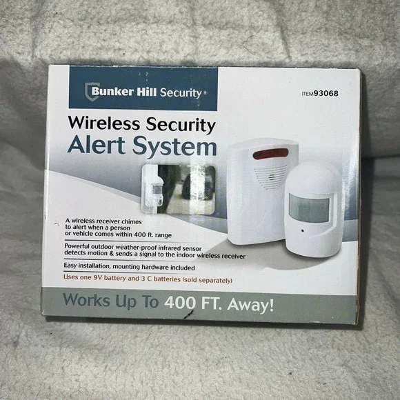 Bunker Hill Security Driveway Alert System 400 Feet #93068