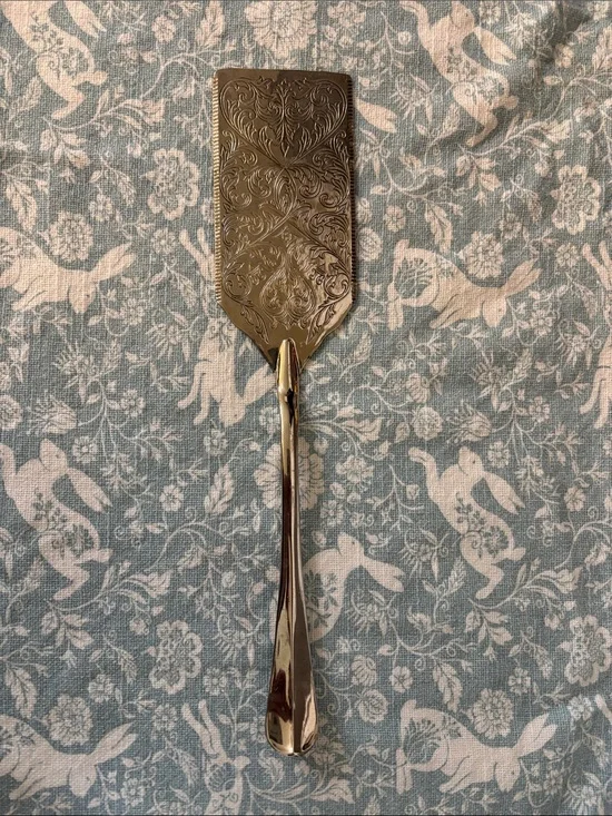 Vintage Silver-Plated Lasagna Server
