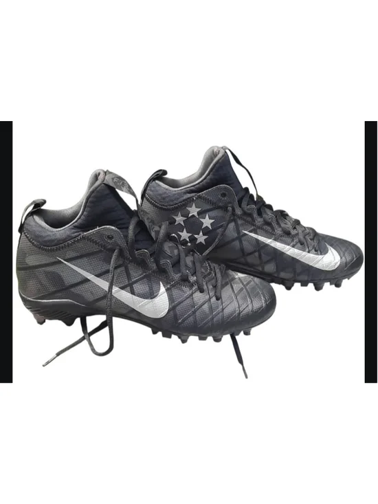 Nike Field General 3 Elite TD Football Cleats Black Camo 833390-002 Mens Size 9