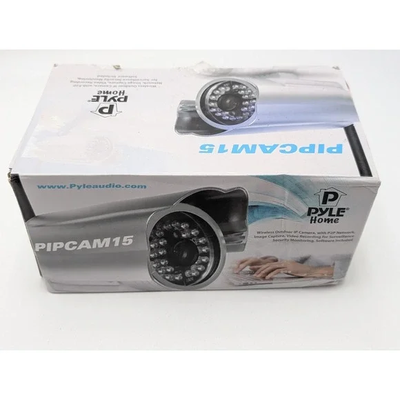 PYLE WIRELESS/WIRED P2P NETWORK PIPCAM15‎ NEW Open Box