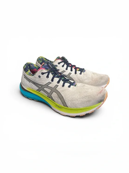 ASICS Men’s Gel Kayano 29 1011B628 Gray Blue Running Shoes US 13