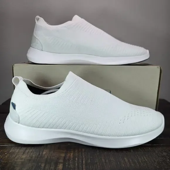 NEW Vessi Everyday Move Slip On Mens Size 14 Waterproof Shoe Sneaker Polar White