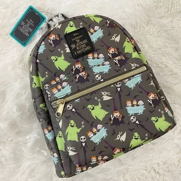 Loungefly The Nightmare Before Christmas Characters Mini Backpack