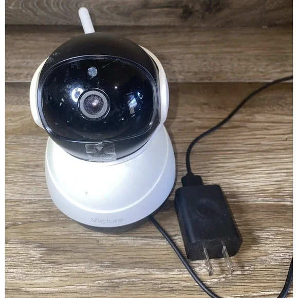 Victure PC530 White Wi-Fi 1080P Night Vision Baby Monitor Home Security Camera